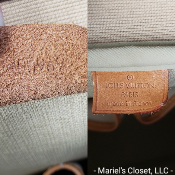 Authentic Louis Vuitton Deauville Handbag  #2782M - Picture 2 of 10